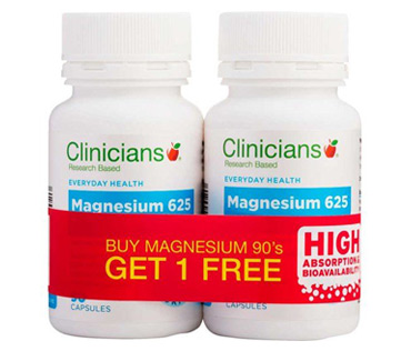 Clinicians Magnesium Capsules 180s